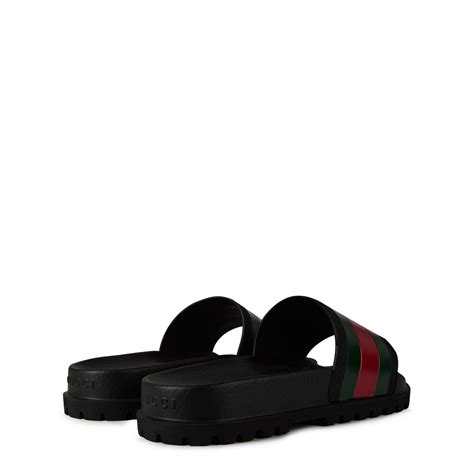 gucci sliders mens flannels|Gucci slides size 6.